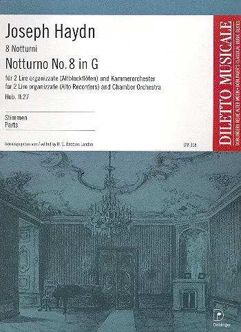 Notturno 8 G-Dur Hob 2 26