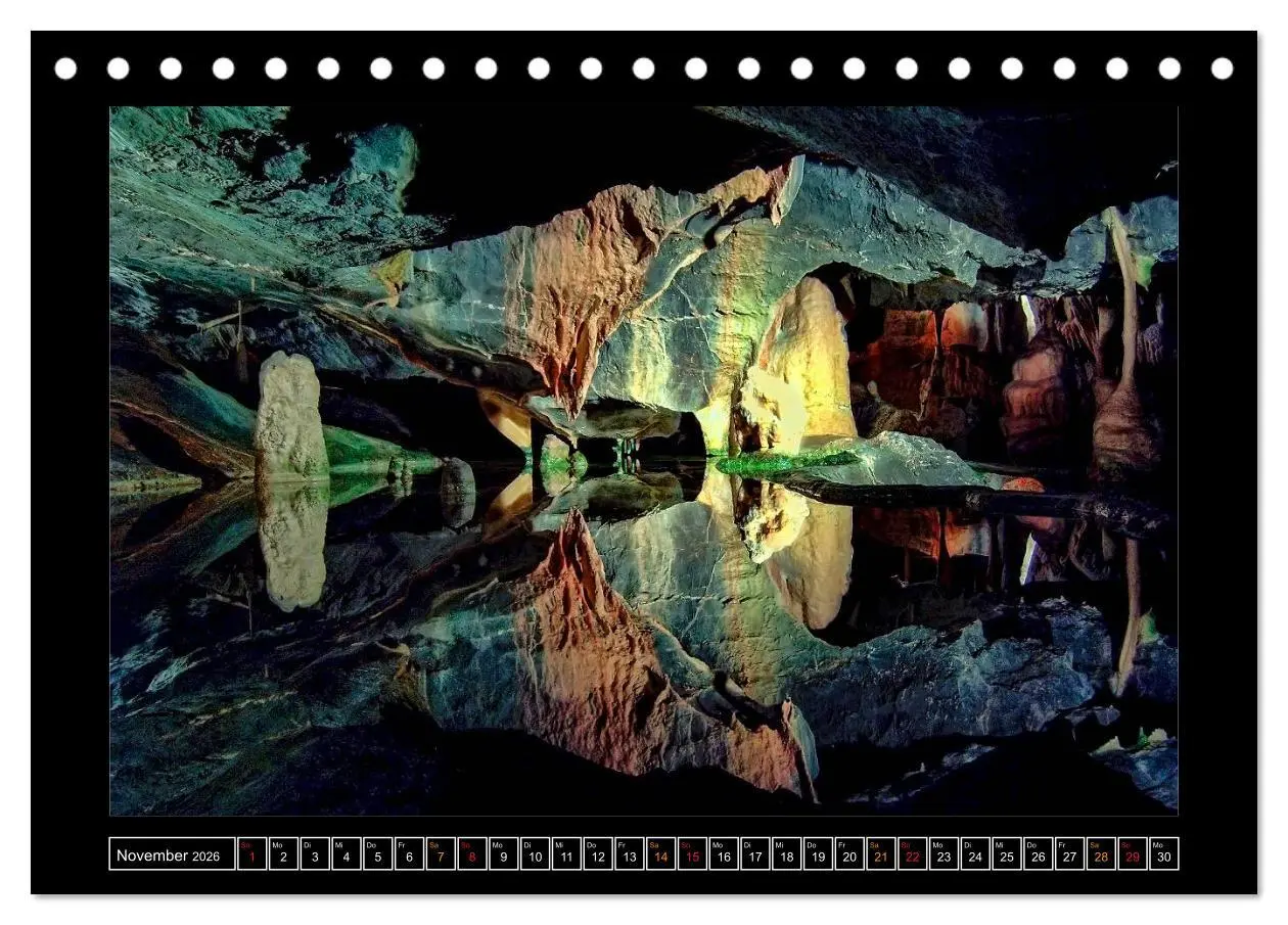 Bild: 9783516048216 | Höhlen, Stalaktiten und Stalagmiten (Tischkalender 2026 DIN A5...