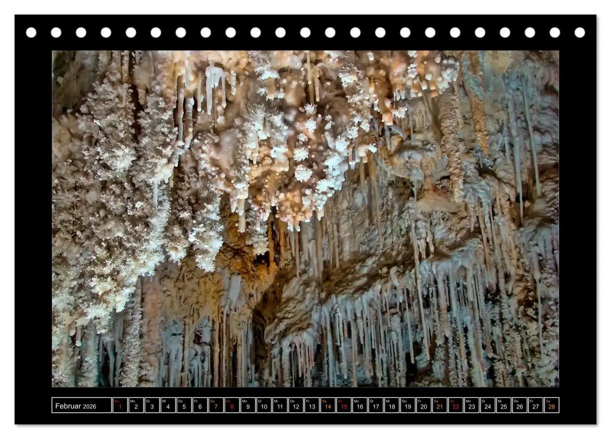 Bild: 9783516048216 | Höhlen, Stalaktiten und Stalagmiten (Tischkalender 2026 DIN A5...