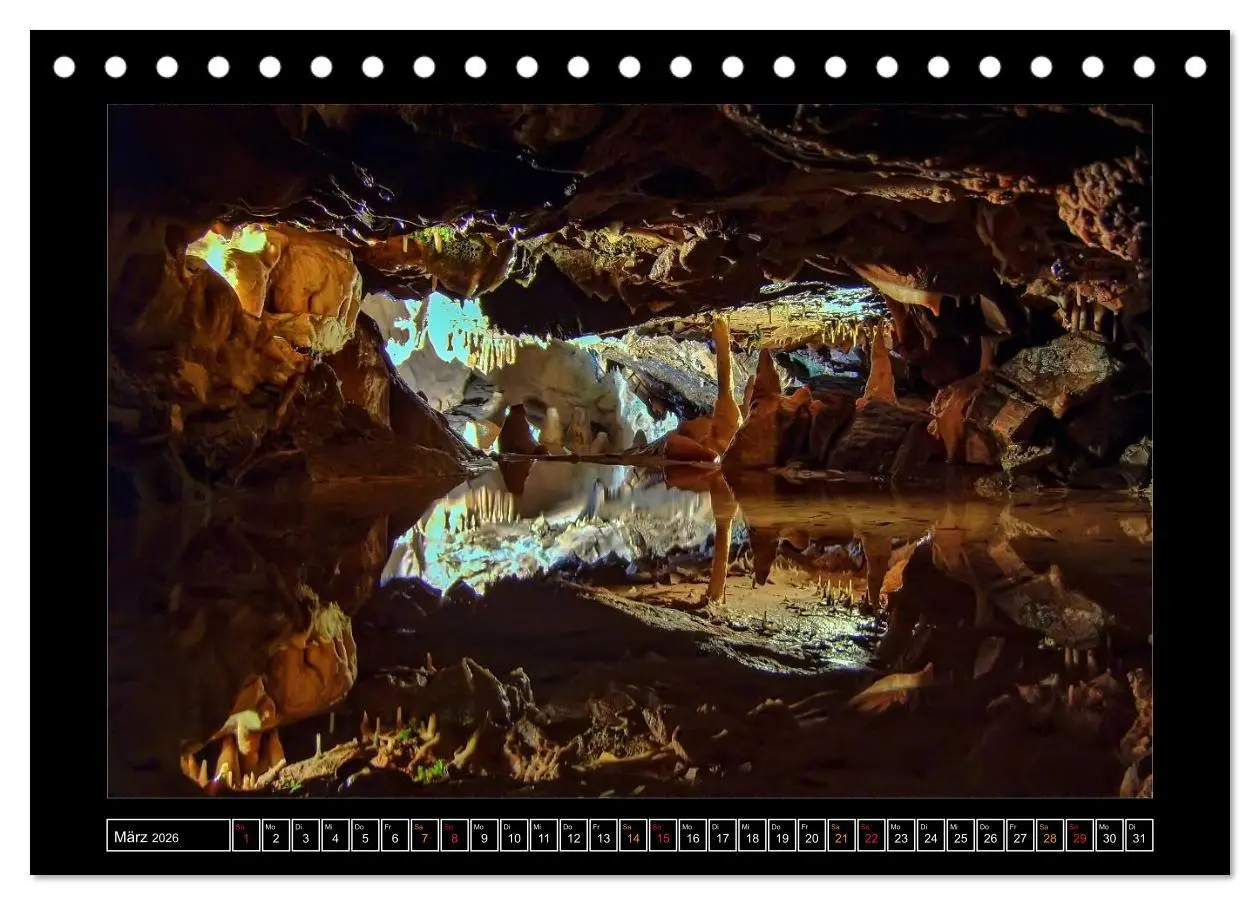 Bild: 9783516048216 | Höhlen, Stalaktiten und Stalagmiten (Tischkalender 2026 DIN A5...