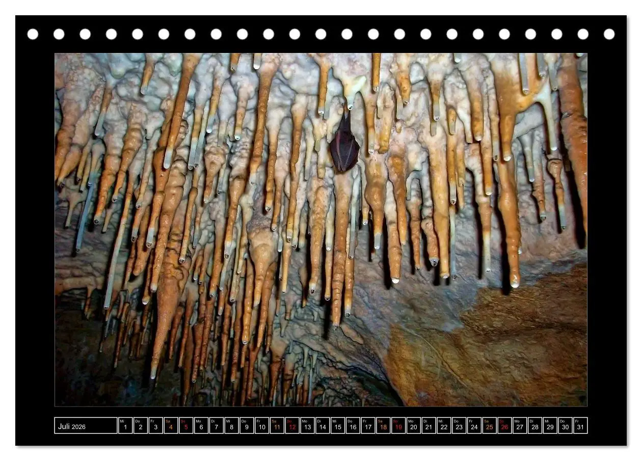Bild: 9783516048216 | Höhlen, Stalaktiten und Stalagmiten (Tischkalender 2026 DIN A5...