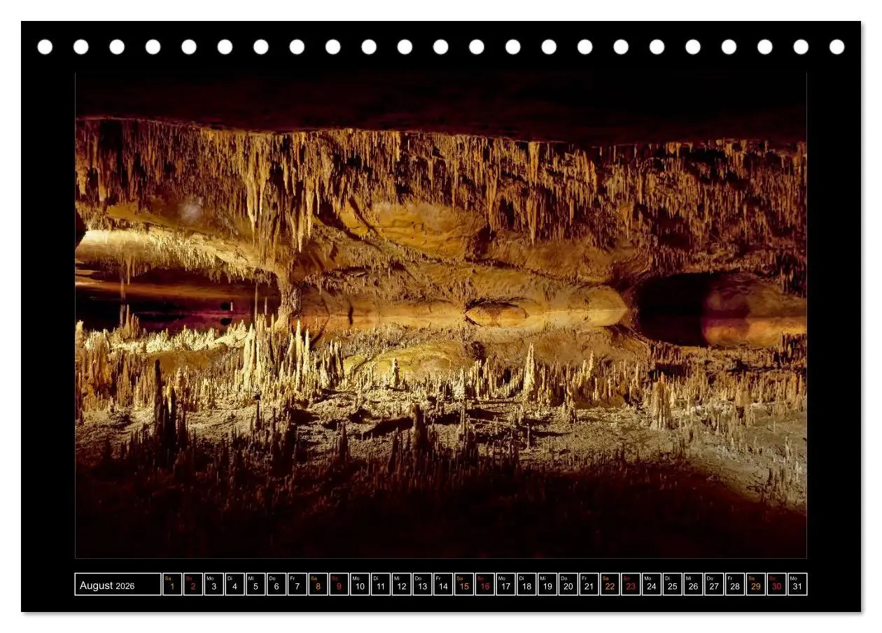 Bild: 9783516048216 | Höhlen, Stalaktiten und Stalagmiten (Tischkalender 2026 DIN A5...