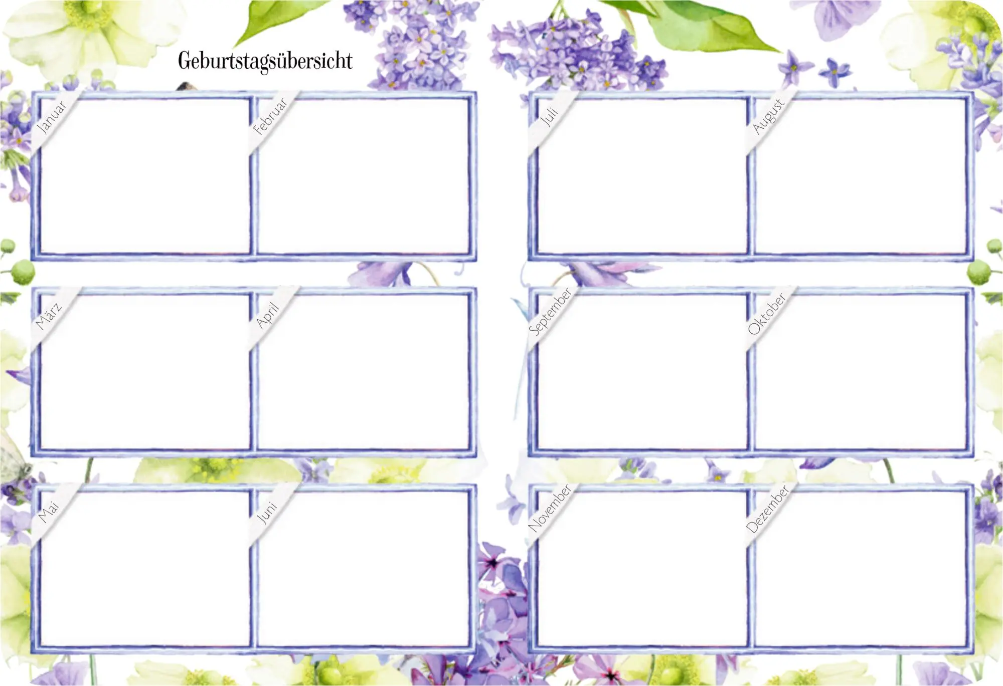 Bild: 4050003958316 | Mein Jahr 2026 - violett | Marjolein Bastin | Kalender | 144 S. | 2026
