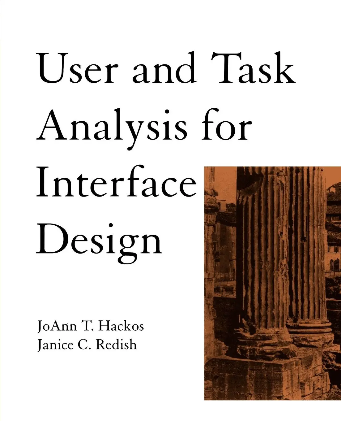 Cover: 9780471178316 | User and Task Analysis for Interface Design | Joann T Hackos (u. a.)