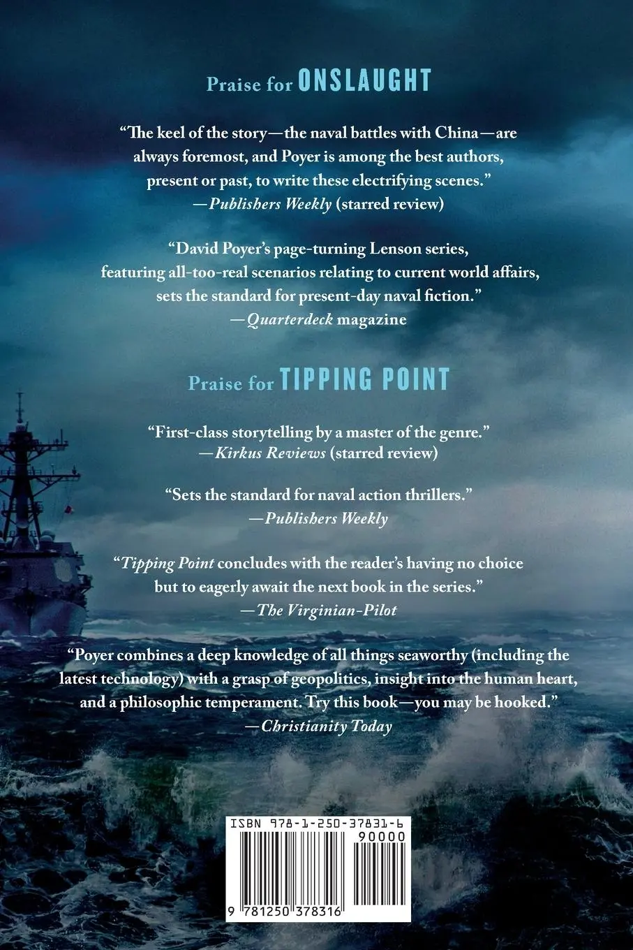 Rückseite: 9781250378316 | Hunter Killer | David Poyer | Taschenbuch | Englisch | 2017 | Griffin