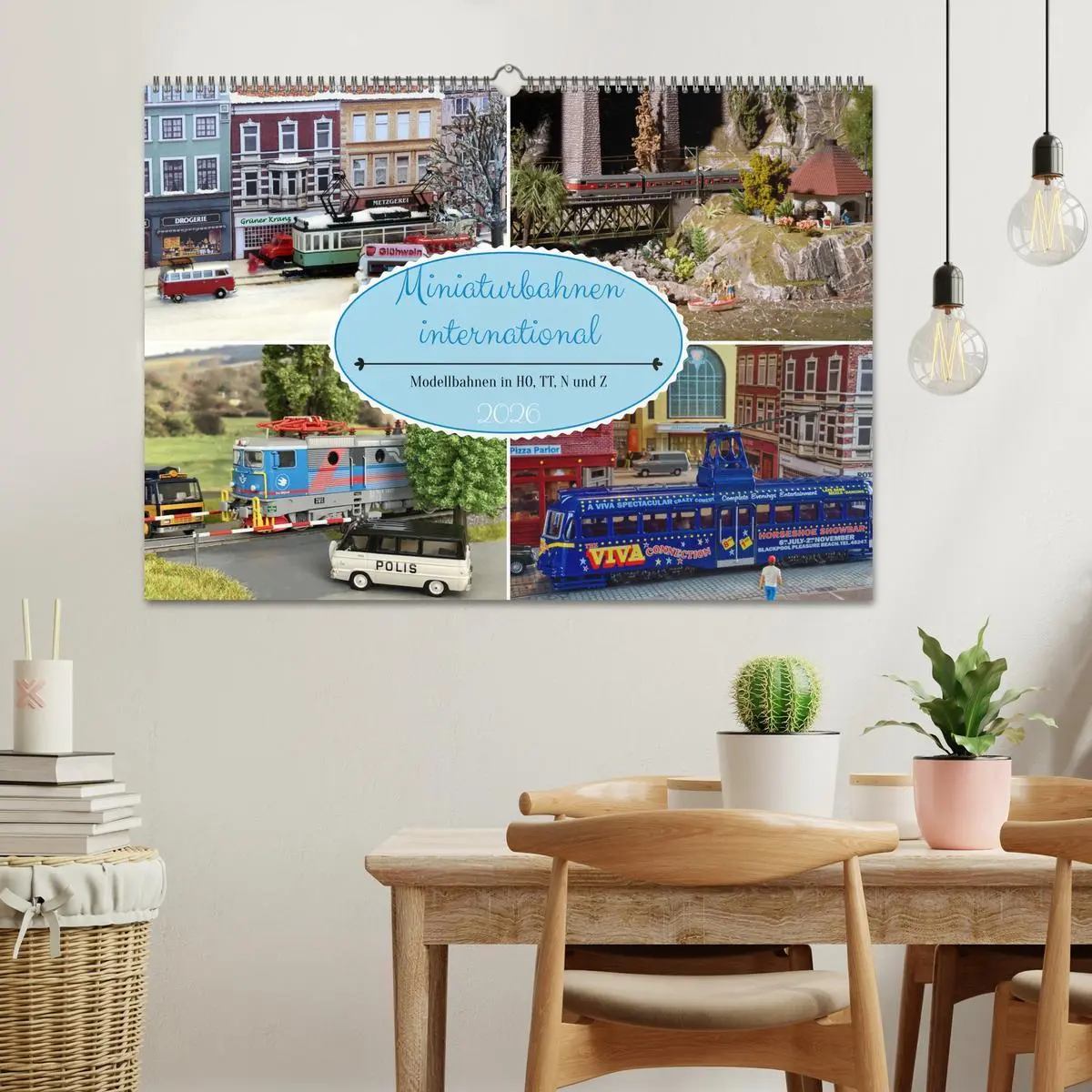 Bild: 9783457258316 | Miniaturbahnen international (Wandkalender 2026 DIN A2 quer),...