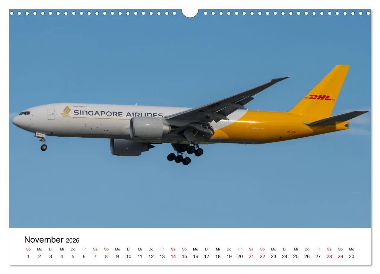 Bild: 9783457328316 | Singapore Airlines - Die ganze Flotte (Wandkalender 2026 DIN A3...