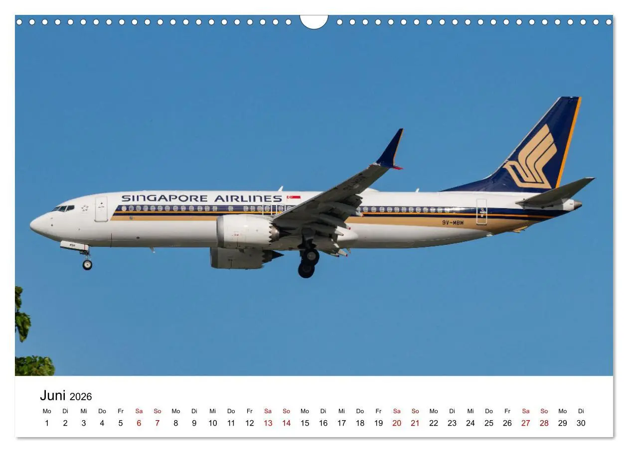 Bild: 9783457328316 | Singapore Airlines - Die ganze Flotte (Wandkalender 2026 DIN A3...
