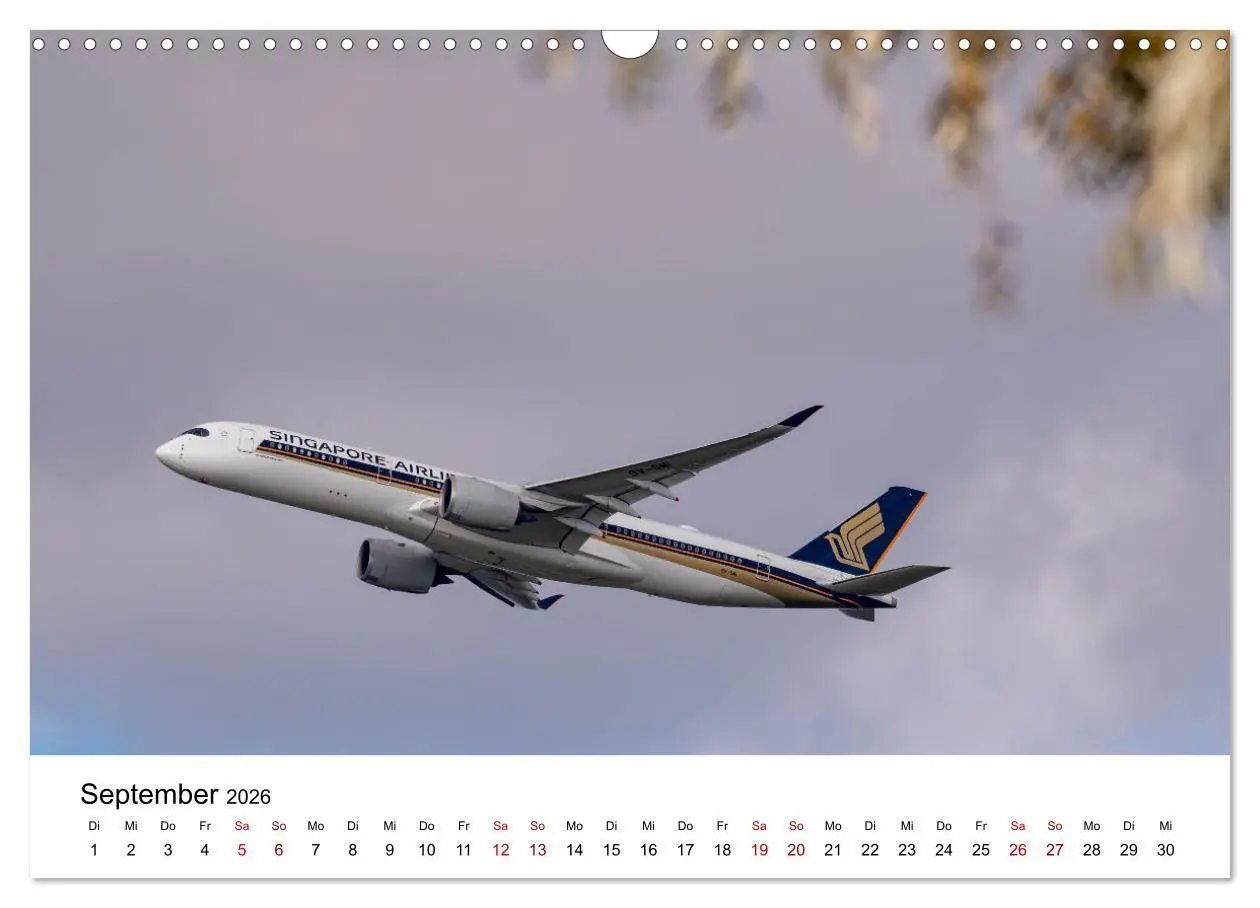 Bild: 9783457328316 | Singapore Airlines - Die ganze Flotte (Wandkalender 2026 DIN A3...