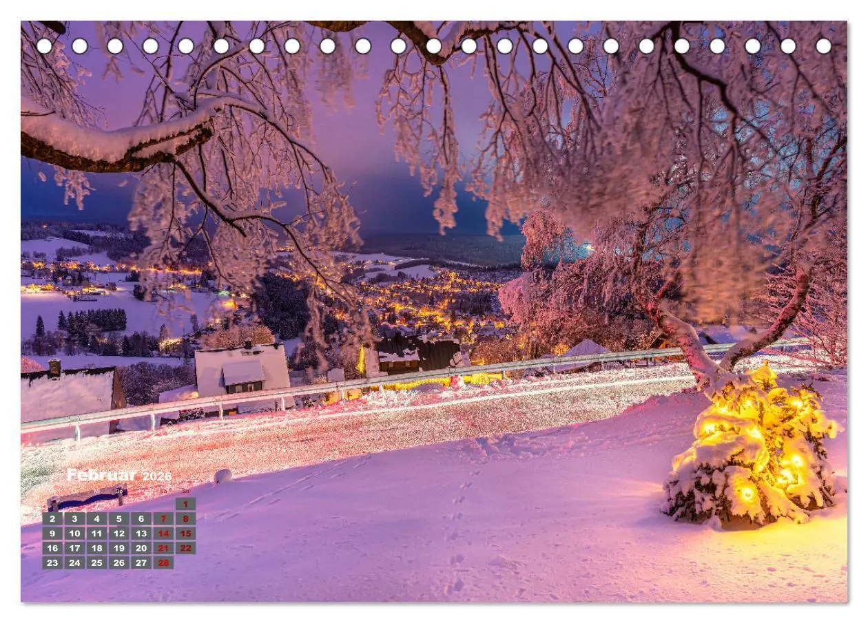 Bild: 9783457568316 | Vogtland - von Klingenthal bis Göltzschtal (Tischkalender 2026 DIN...