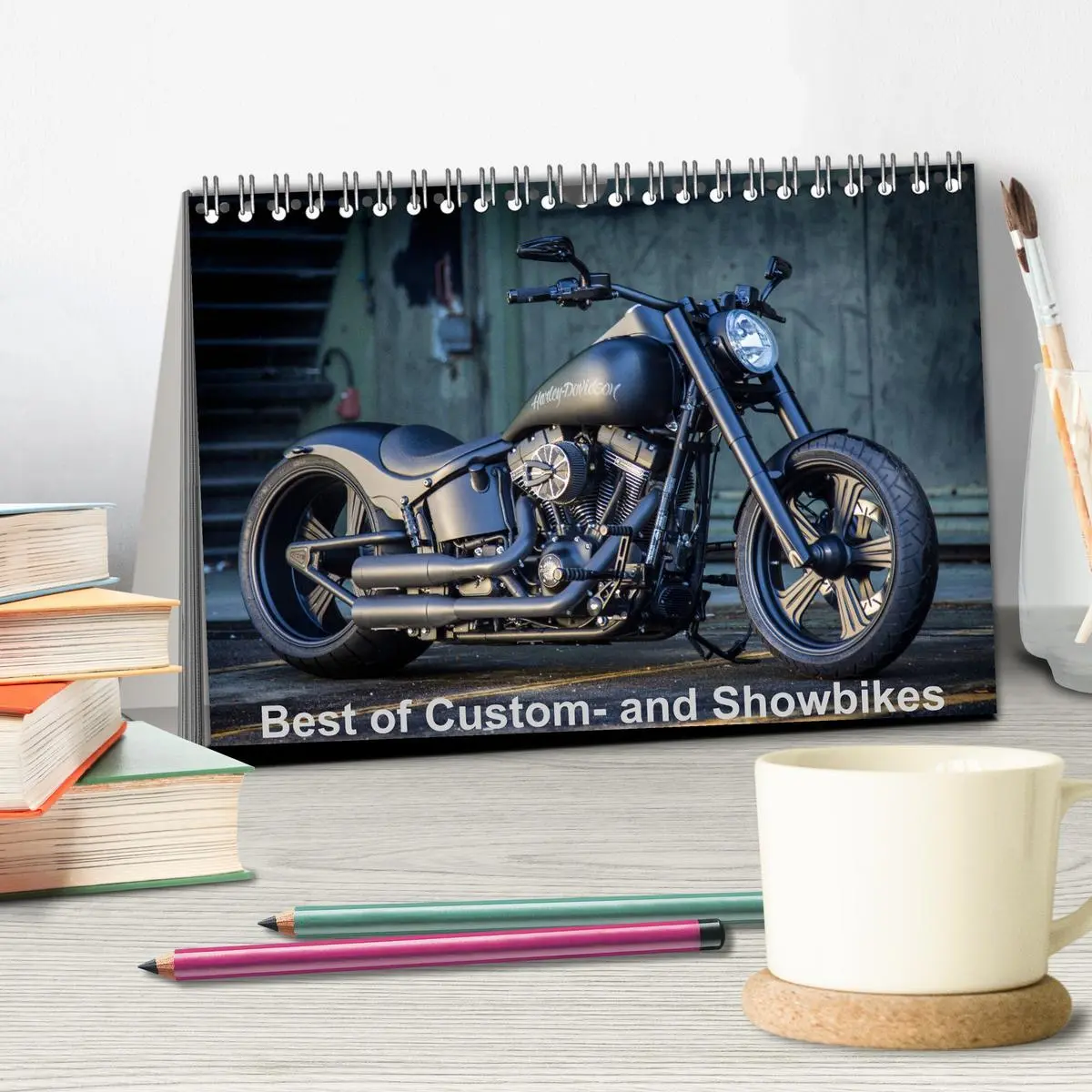 Bild: 9783457878316 | Best of Custom- and Showbikes Kalender (Tischkalender 2026 DIN A5...