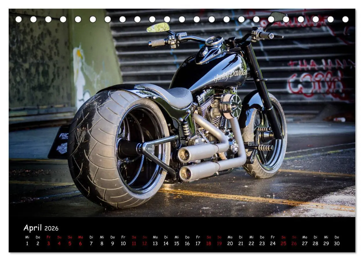 Bild: 9783457878316 | Best of Custom- and Showbikes Kalender (Tischkalender 2026 DIN A5...