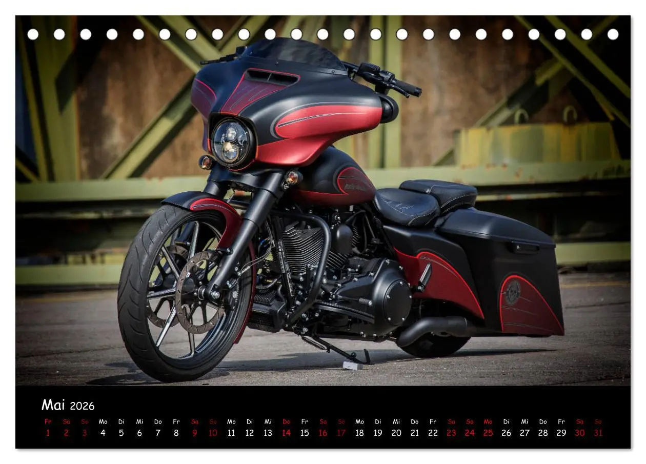 Bild: 9783457878316 | Best of Custom- and Showbikes Kalender (Tischkalender 2026 DIN A5...