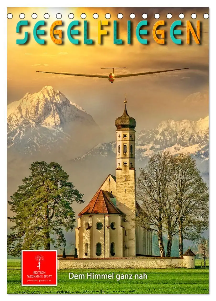 Cover: 9783516348316 | Segelfliegen - dem Himmel ganz nah (Tischkalender 2026 DIN A5...