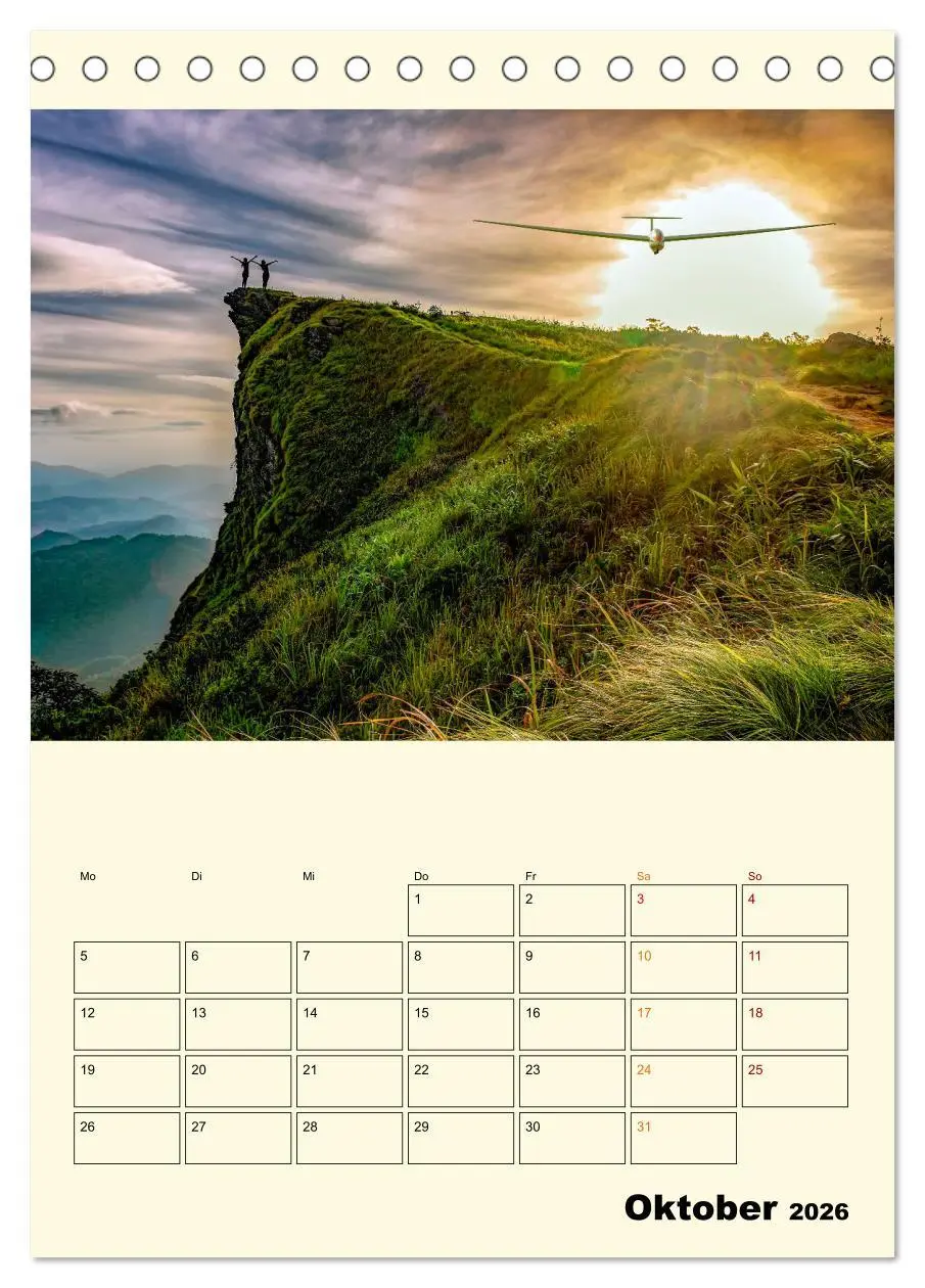 Bild: 9783516348316 | Segelfliegen - dem Himmel ganz nah (Tischkalender 2026 DIN A5...