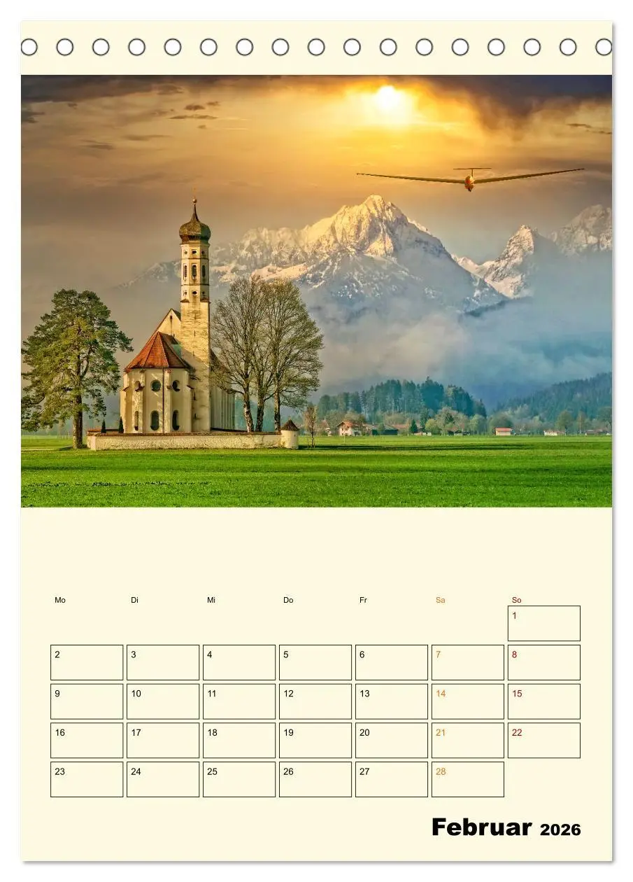 Bild: 9783516348316 | Segelfliegen - dem Himmel ganz nah (Tischkalender 2026 DIN A5...