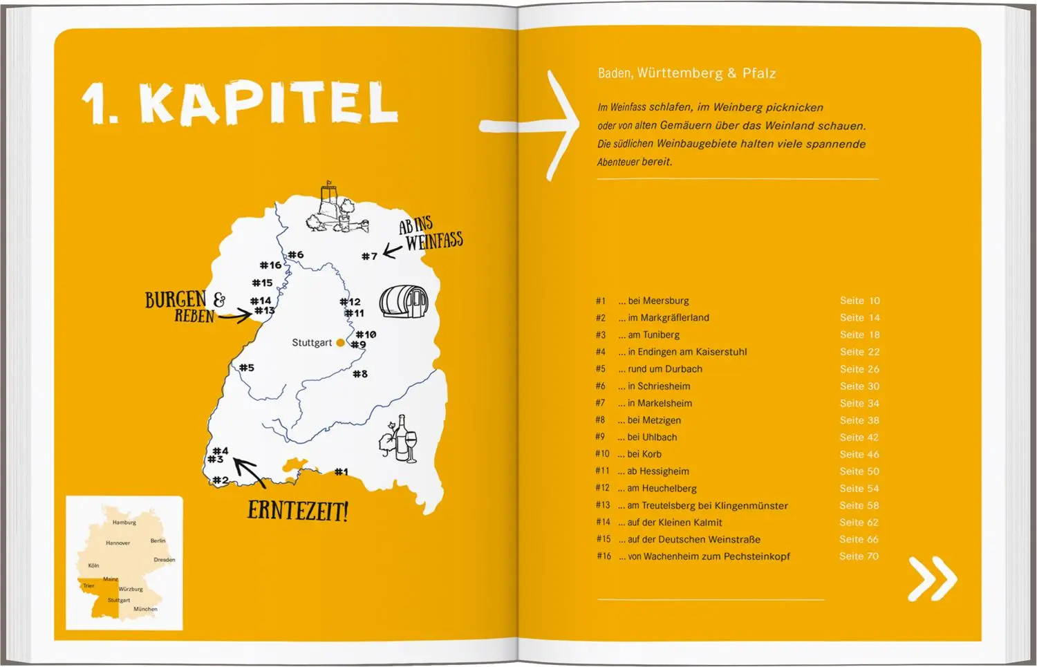 Bild: 9783616028316 | 52 kleine &amp; große Eskapaden in Deutschland - Für Weinliebhaber | Buch