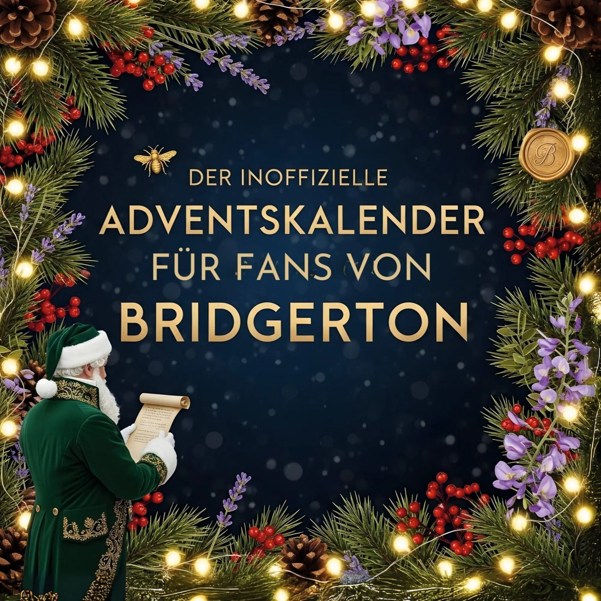 Cover: 9783695308316 | Der inoffizielle Adventskalender für Fans von Bridgerton | Mia Schmid