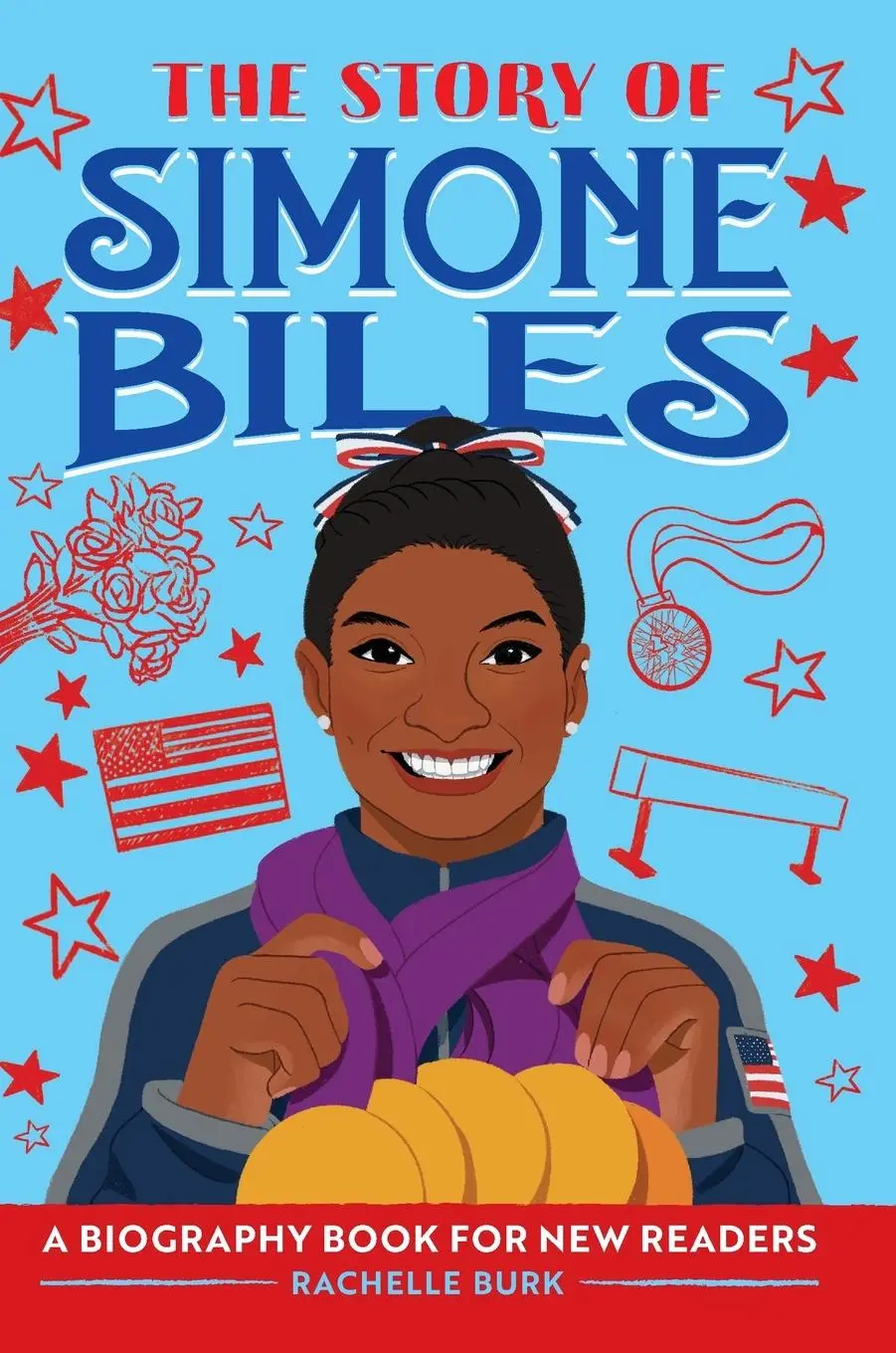 Cover: 9781638788416 | The Story of Simone Biles | A Biography Book for New Readers | Burk