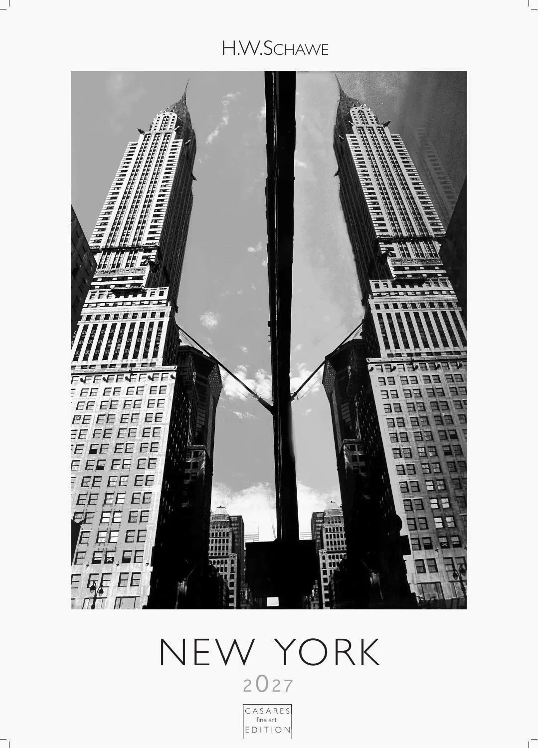 Cover: 9781835248416 | New York schwarz-weiss Kalender 2027 - Wandkalender Fotokalender...