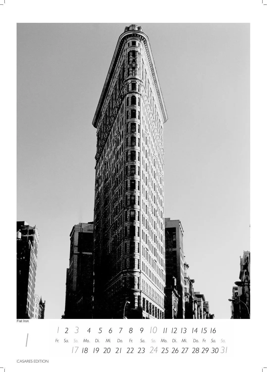 Bild: 9781835248416 | New York schwarz-weiss Kalender 2027 - Wandkalender Fotokalender...