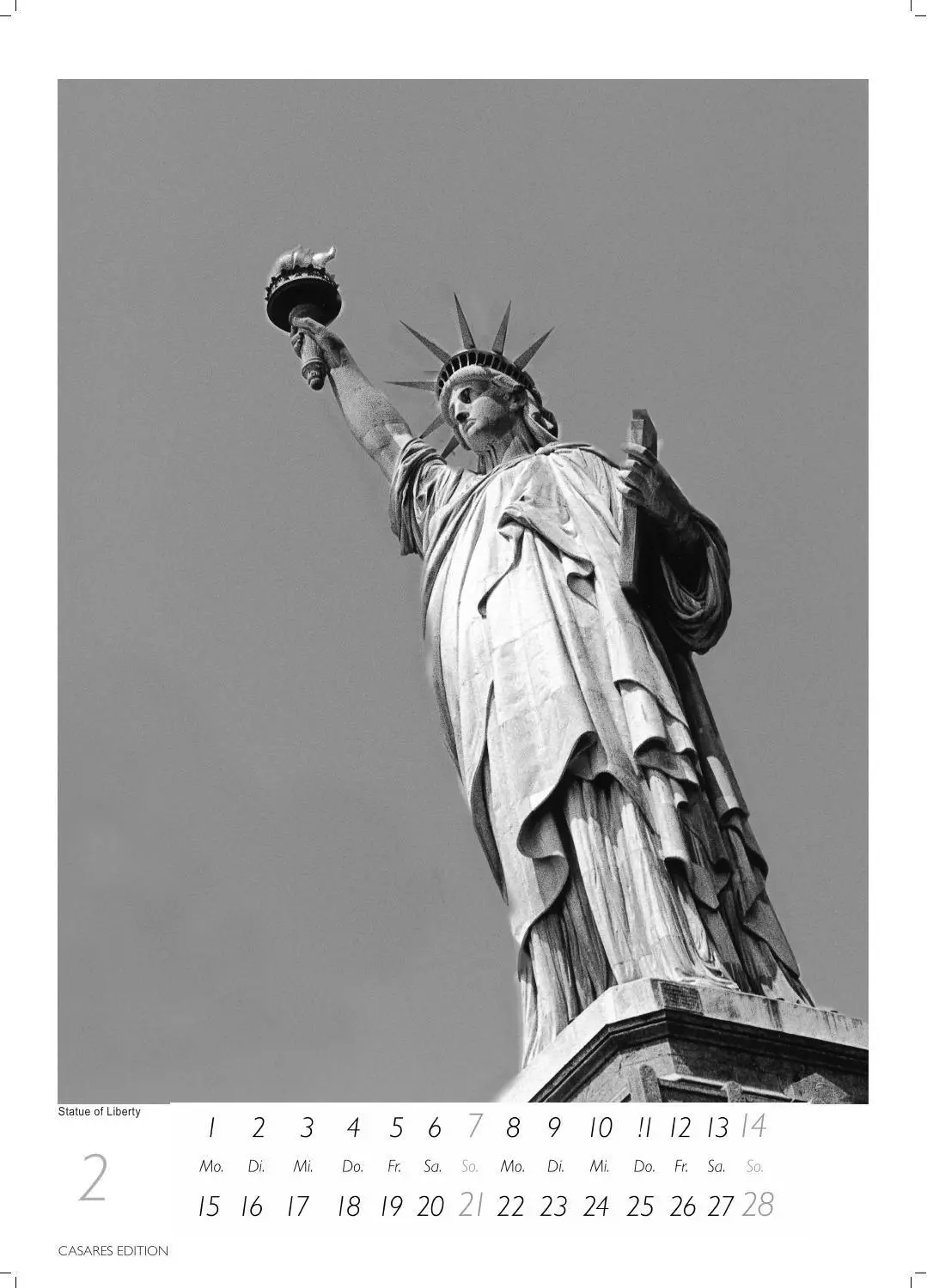 Bild: 9781835248416 | New York schwarz-weiss Kalender 2027 - Wandkalender Fotokalender...
