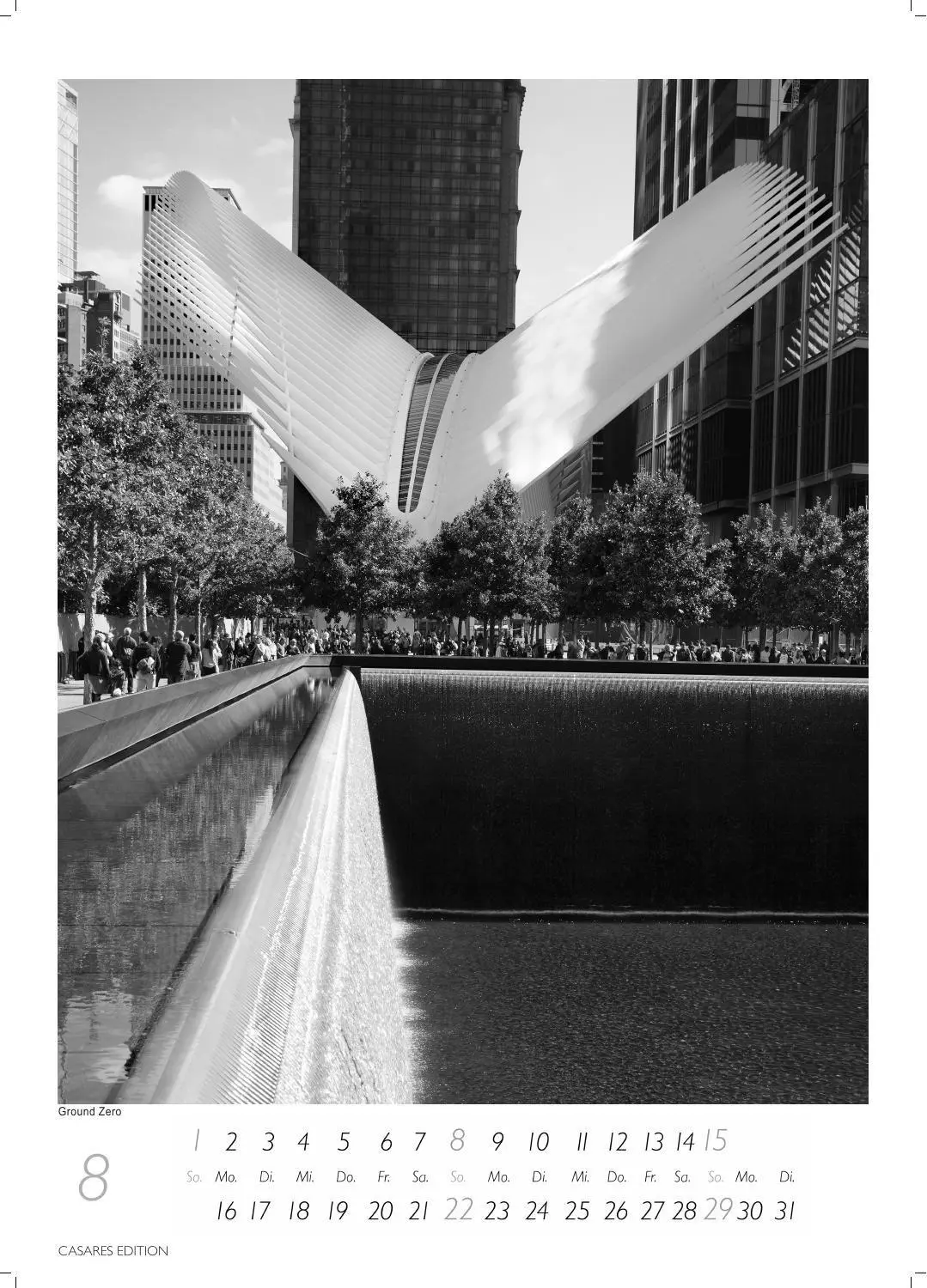 Bild: 9781835248416 | New York schwarz-weiss Kalender 2027 - Wandkalender Fotokalender...