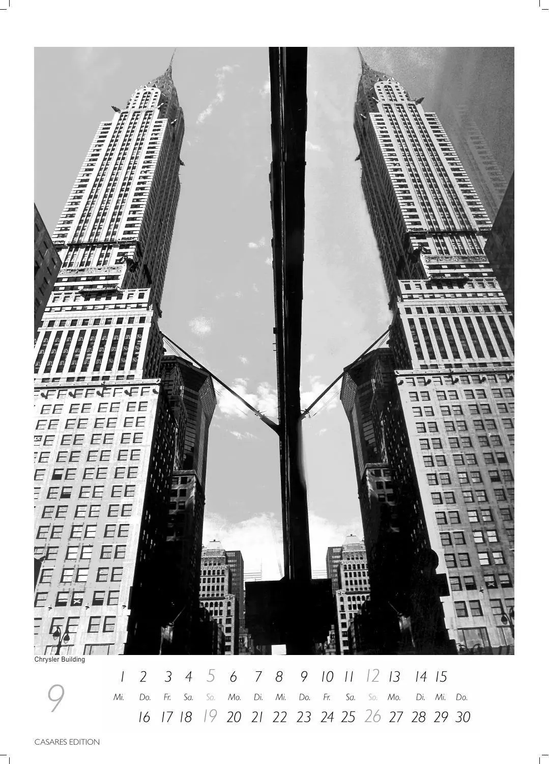 Bild: 9781835248416 | New York schwarz-weiss Kalender 2027 - Wandkalender Fotokalender...