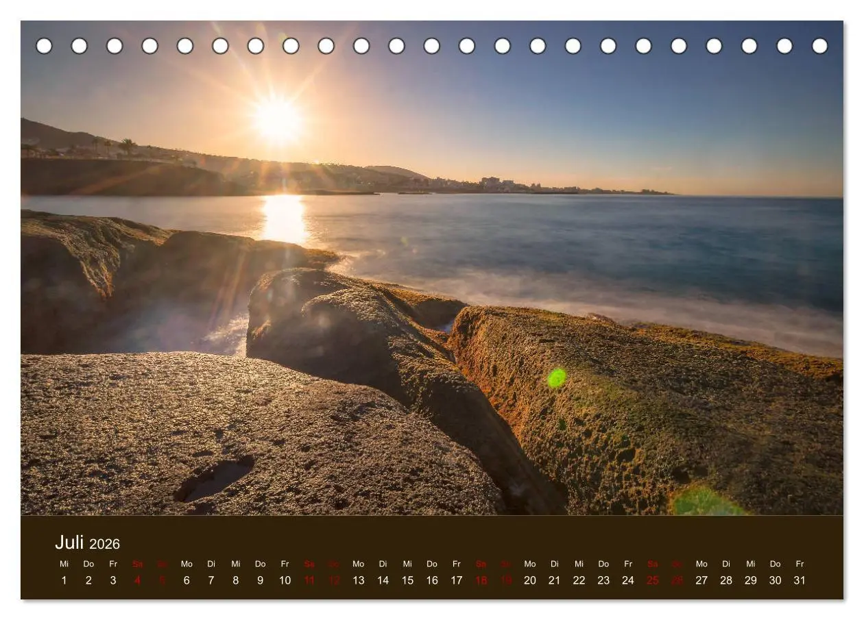 Bild: 9783457868416 | Bezauberndes Teneriffa (Tischkalender 2026 DIN A5 quer), CALVENDO...
