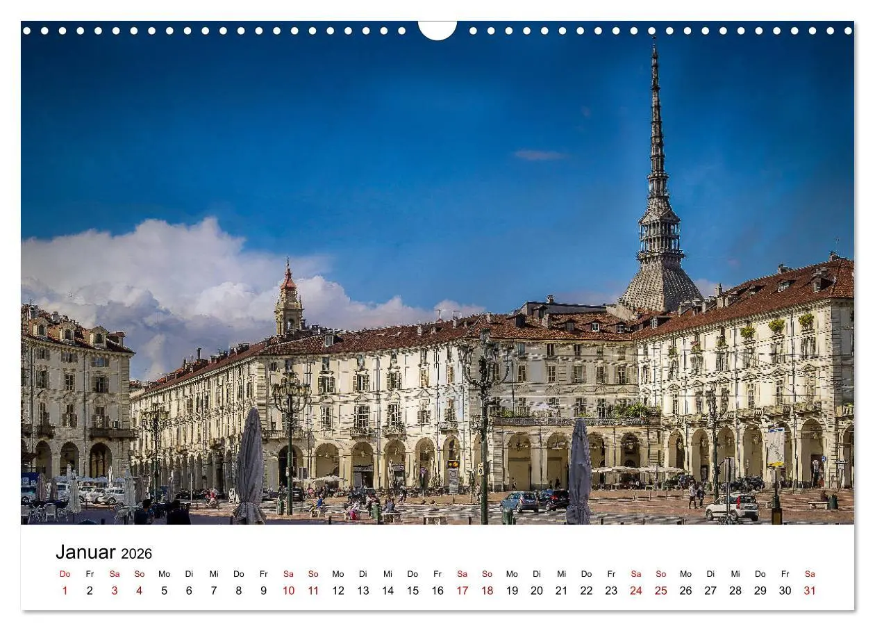Bild: 9783457938416 | Piemont und Turin (Wandkalender 2026 DIN A3 quer), CALVENDO...
