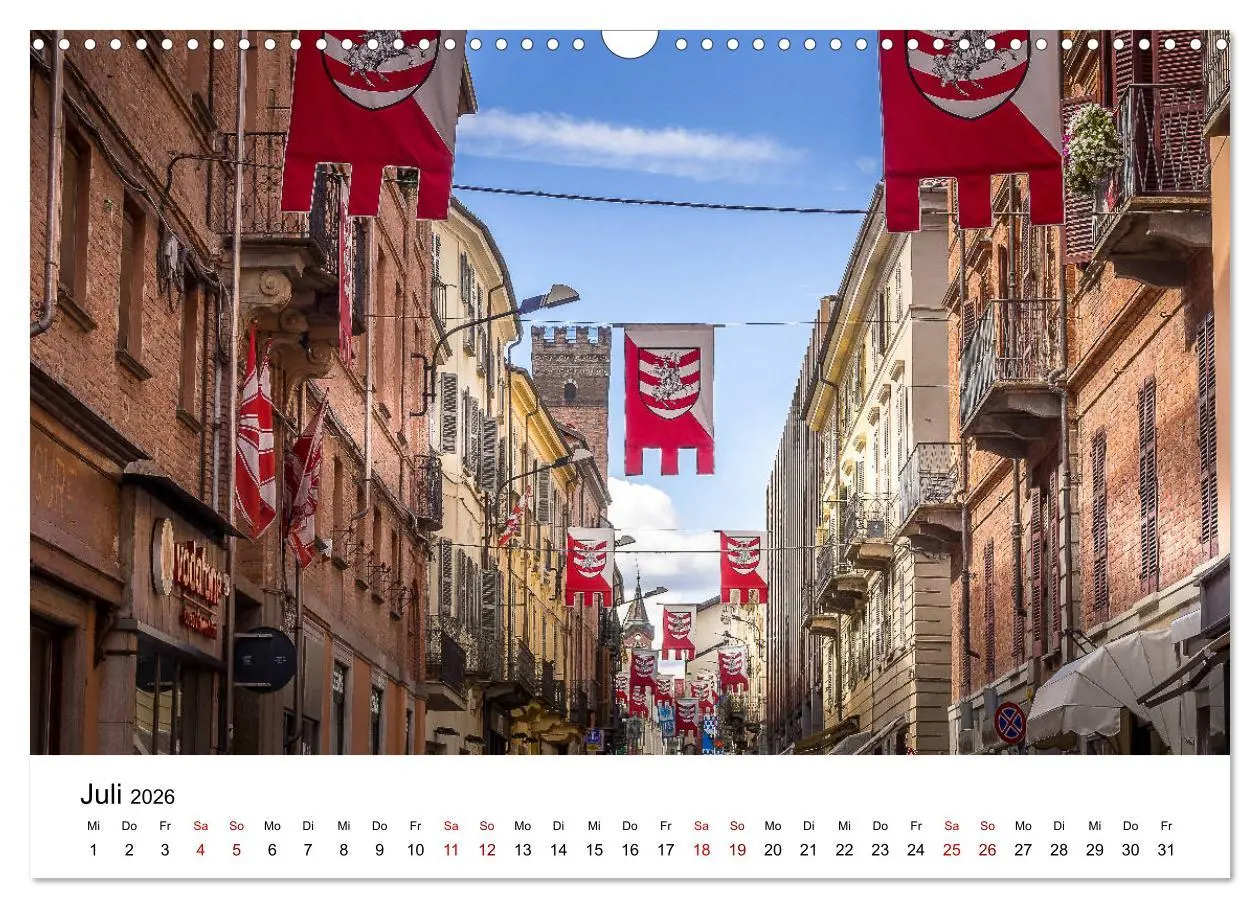 Bild: 9783457938416 | Piemont und Turin (Wandkalender 2026 DIN A3 quer), CALVENDO...