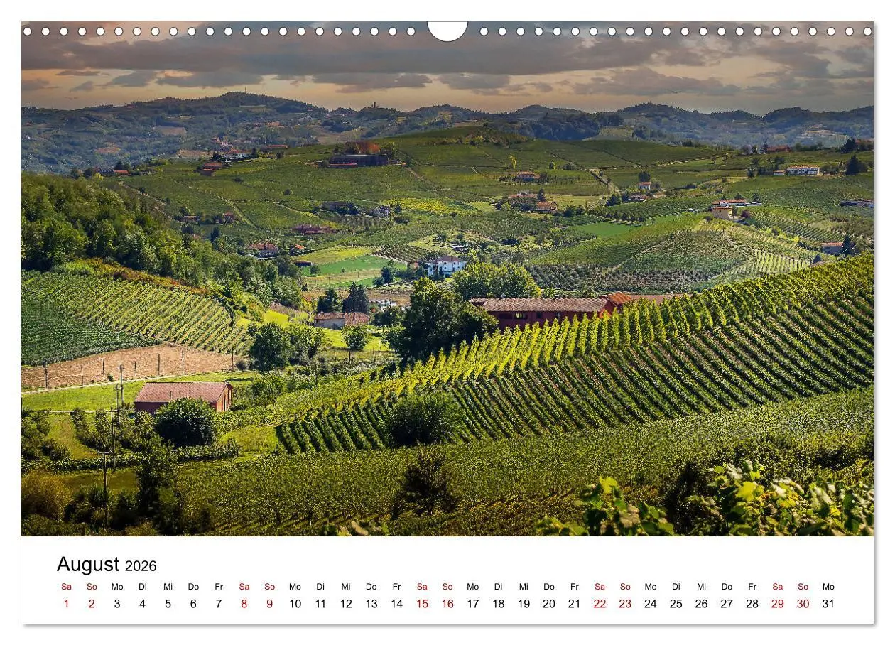 Bild: 9783457938416 | Piemont und Turin (Wandkalender 2026 DIN A3 quer), CALVENDO...