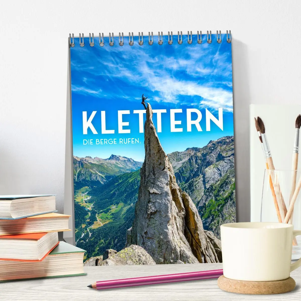 Bild: 9783516338416 | Klettern - Die Berge rufen. (Tischkalender 2026 DIN A5 hoch),...
