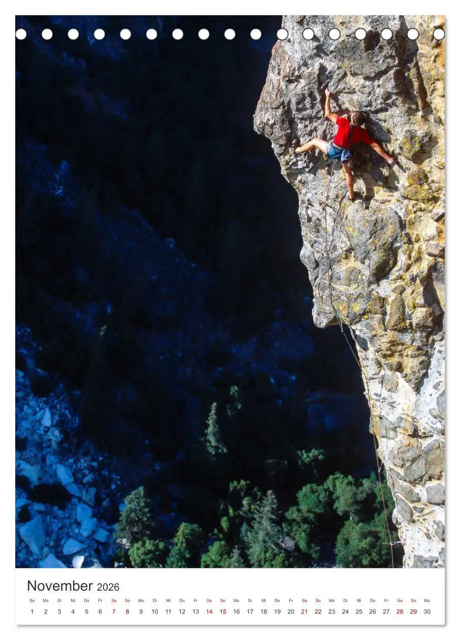 Bild: 9783516338416 | Klettern - Die Berge rufen. (Tischkalender 2026 DIN A5 hoch),...