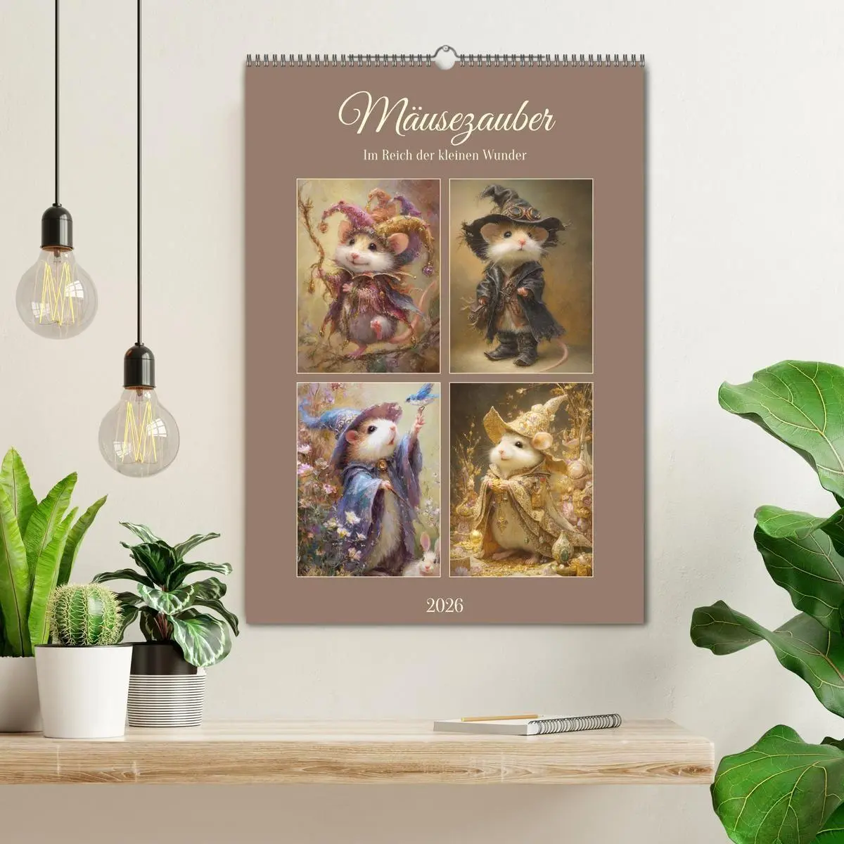 Bild: 9783516718416 | Mäusezauber. Im Reich der kleinen Wunder (Wandkalender 2026 DIN A2...