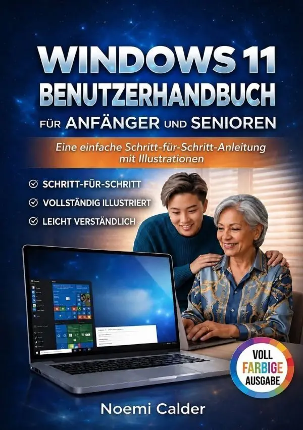 Cover: 9783565468416 | Windows 11 Benutzerhandbuch Für Anfänger Und Senioren | Noemi Calder