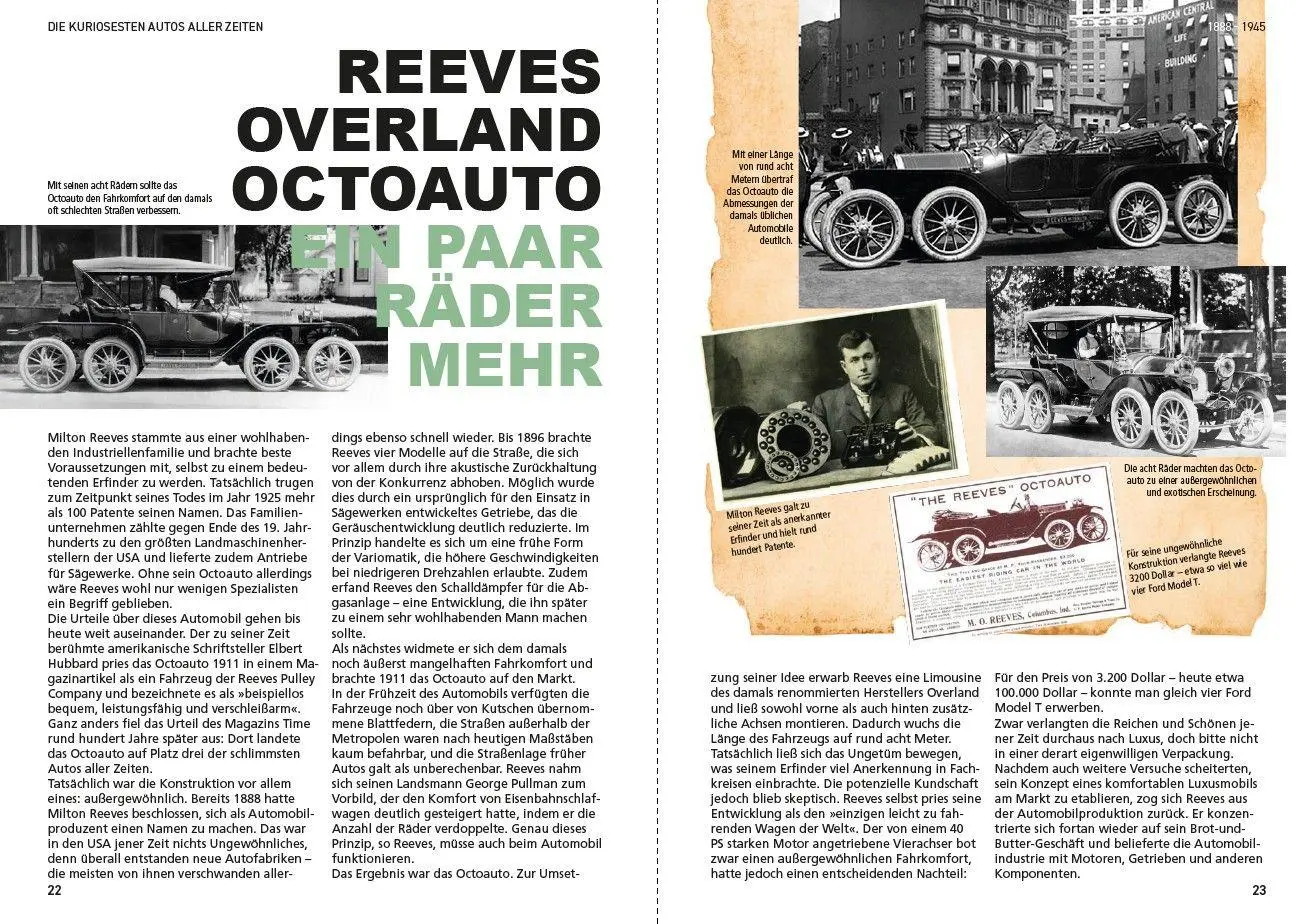 Bild: 9783613048416 | Die kuriosesten Autos aller Zeiten | Walther Wuttke | Buch | 224 S.