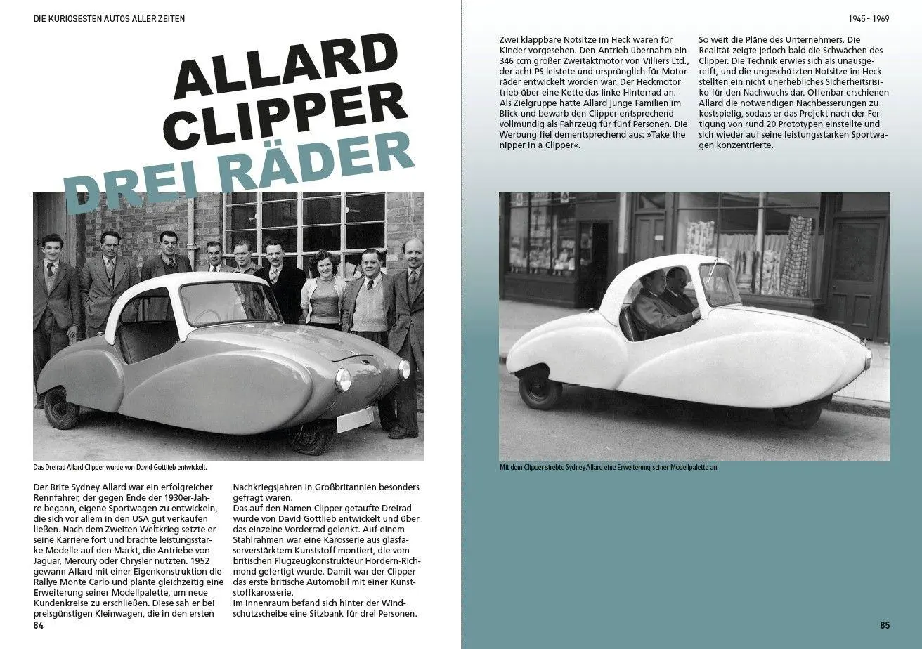 Bild: 9783613048416 | Die kuriosesten Autos aller Zeiten | Walther Wuttke | Buch | 224 S.