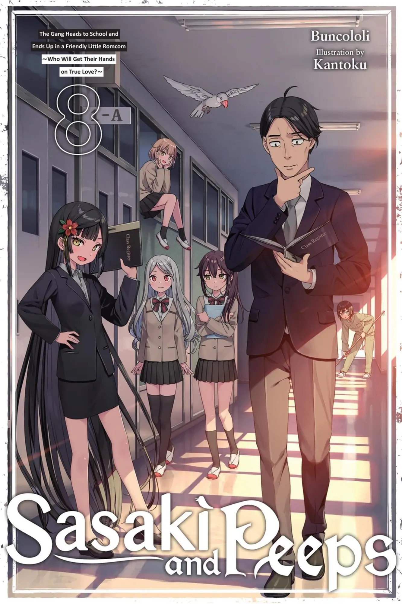 Cover: 9798855408416 | Sasaki and Peeps, Vol. 8 (Light Novel) | Buncololi | Taschenbuch