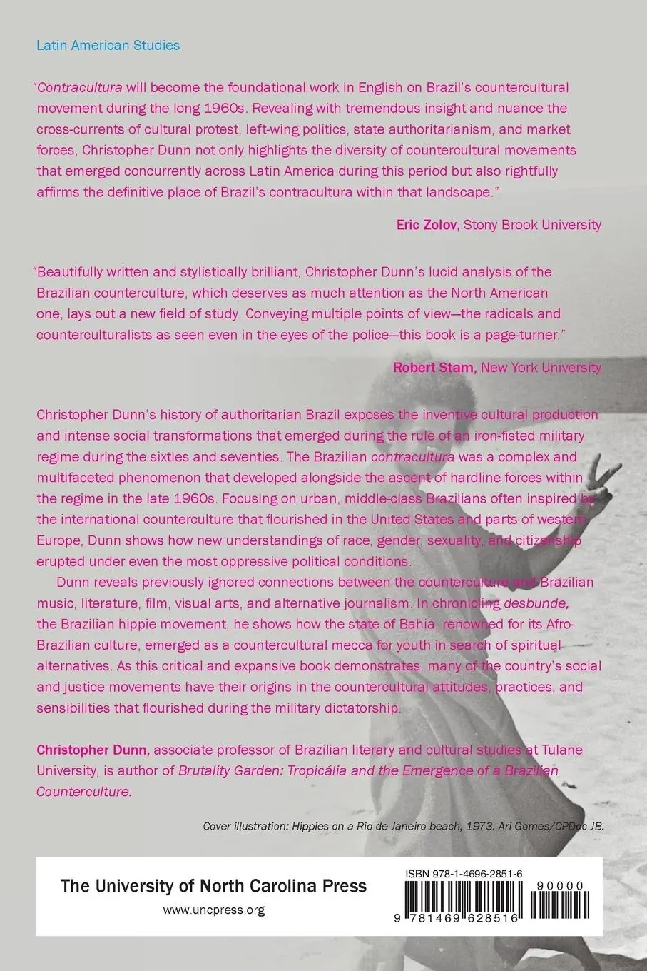 Rückseite: 9781469628516 | Contracultura | Christopher Dunn | Taschenbuch | Englisch | 2016