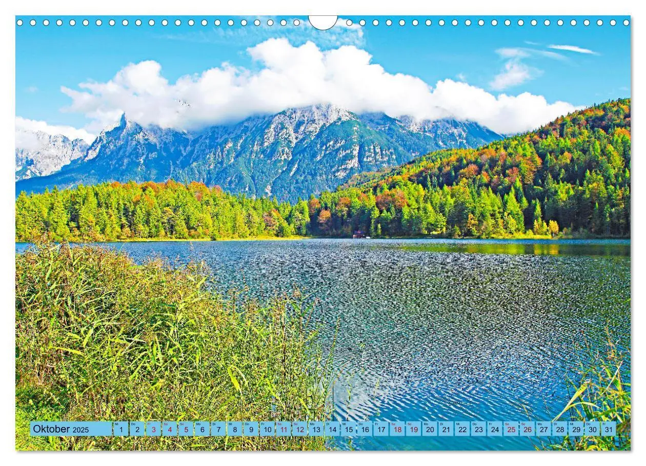 Bild: 9783383818516 | Rund um Mittenwald (Wandkalender 2025 DIN A3 quer), CALVENDO...