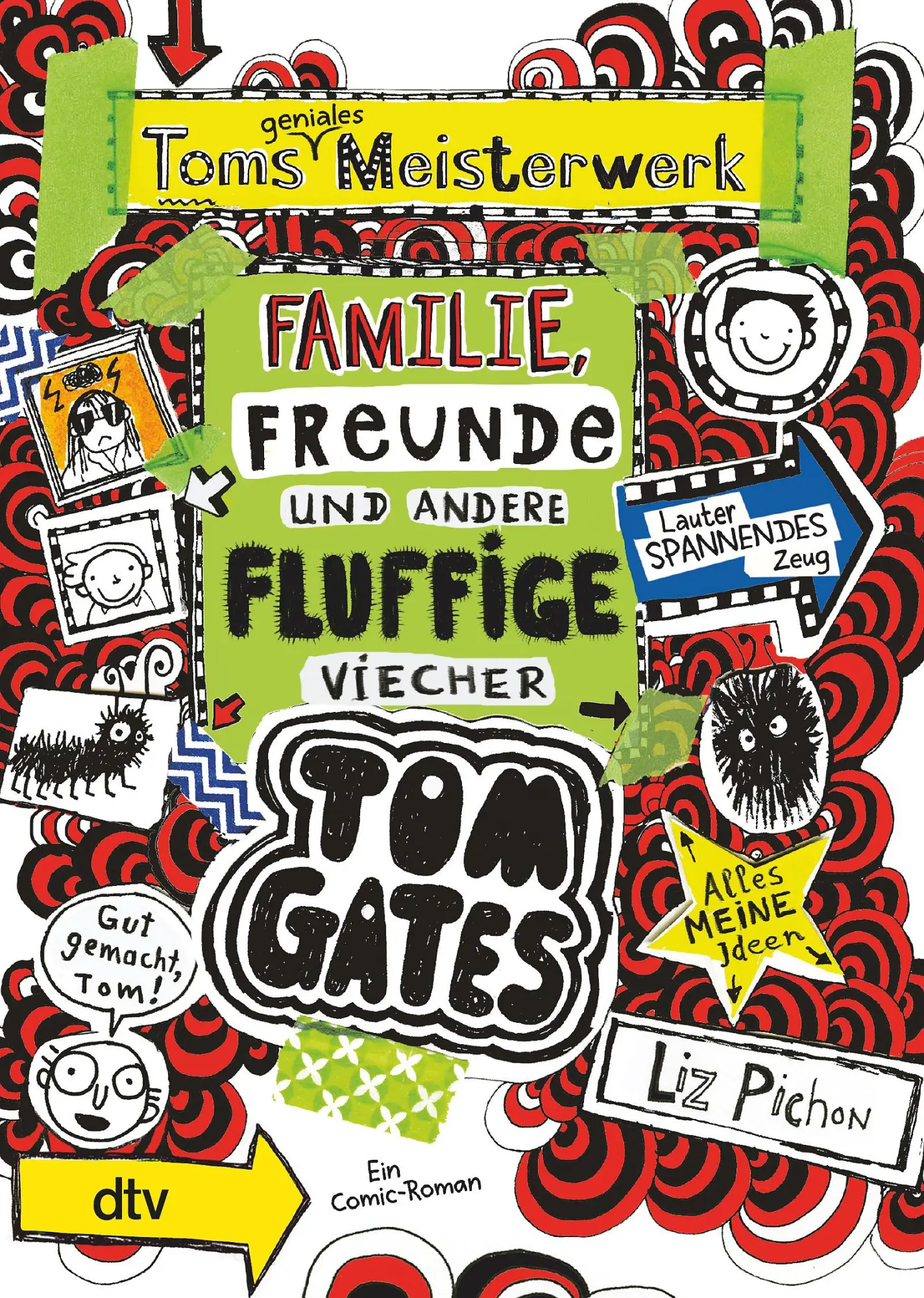 Cover: 9783423718516 | Tom Gates 12: Toms geniales Meisterwerk (Familie, Freunde und...