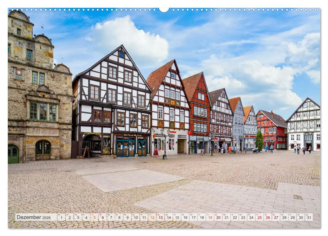Bild: 9783457618516 | Rinteln Impressionen (Wandkalender 2026 DIN A2 quer), CALVENDO...
