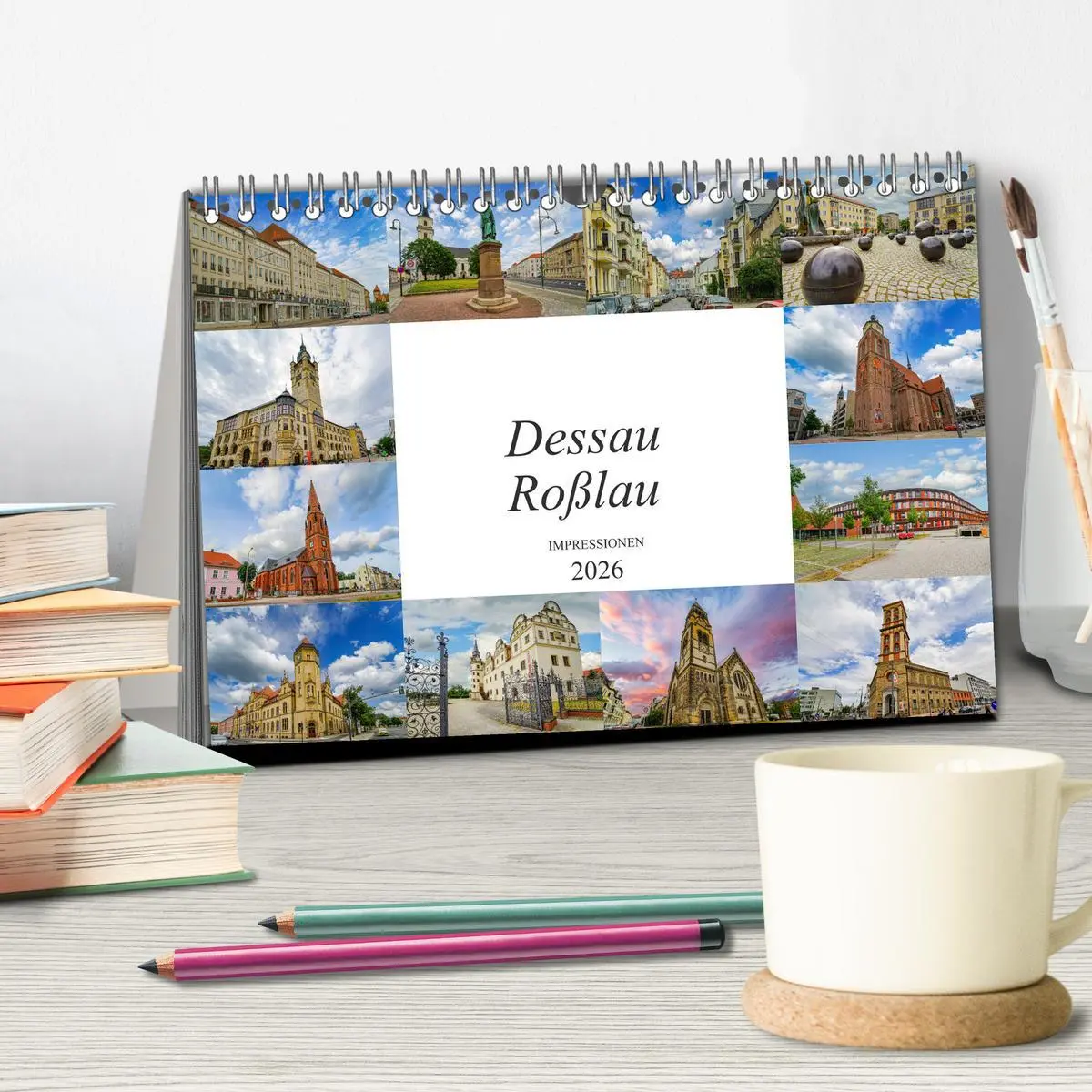 Bild: 9783457788516 | Dessau Roßlau Impressionen (Tischkalender 2026 DIN A5 quer),...