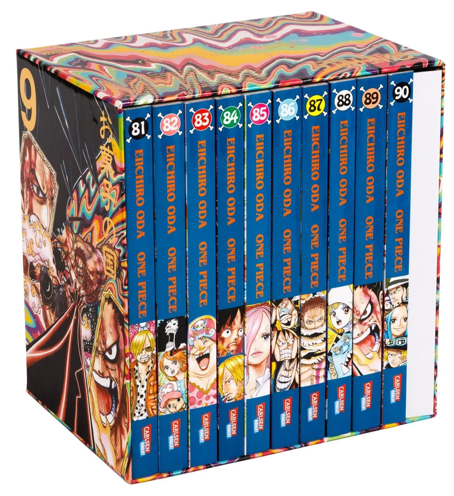 Cover: 9783551808516 | One Piece Sammelschuber 9: Whole Cake Island (inklusive Band 81-90)