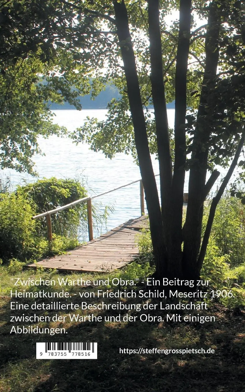 Rückseite: 9783755778516 | Zwischen Warthe und Obra. | Ein Beitrag zur Heimatskunde. | Buch