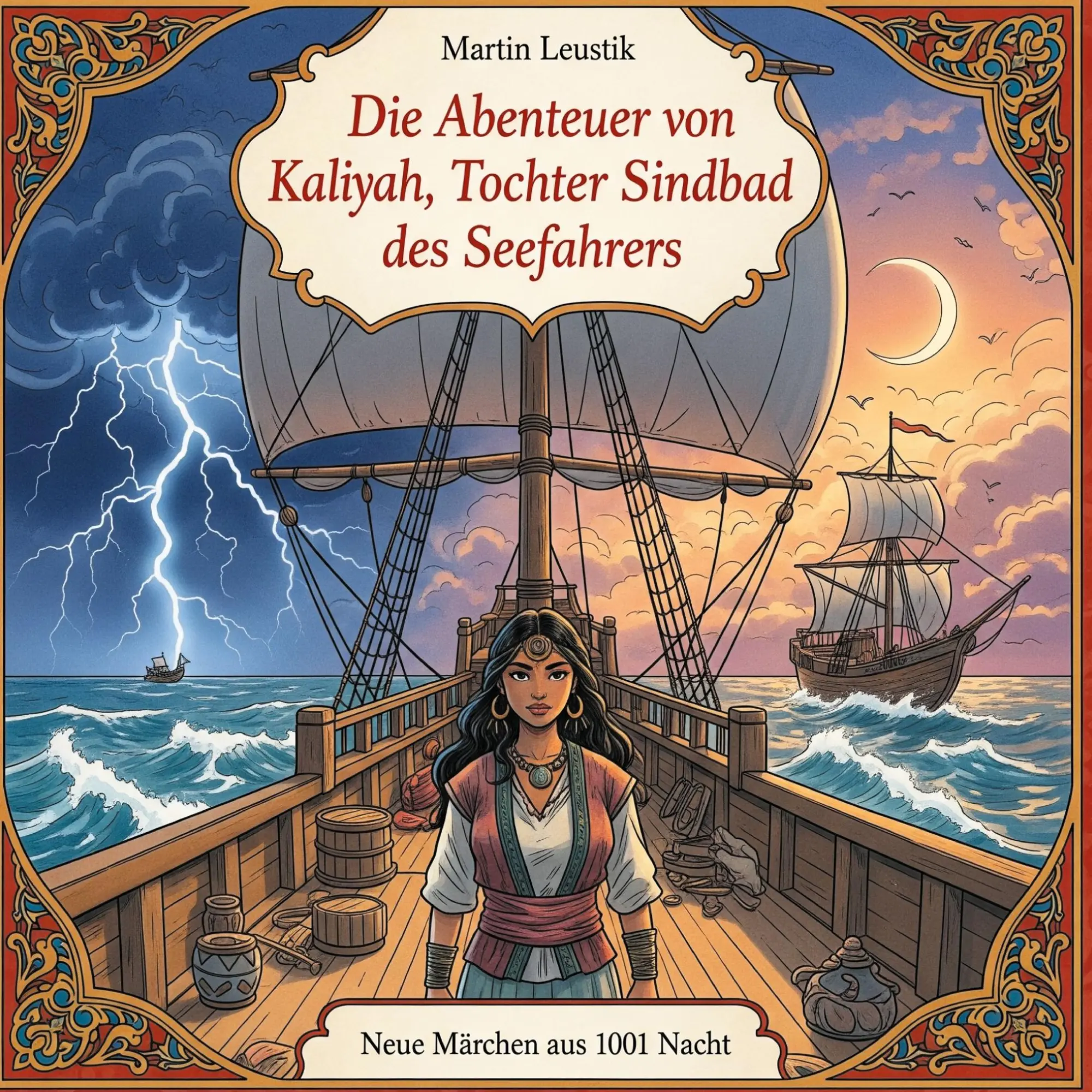 Cover: 9783819298516 | Die Abenteuer von Kaliyah, Tochter Sindbad des Seefahrers | Leustik