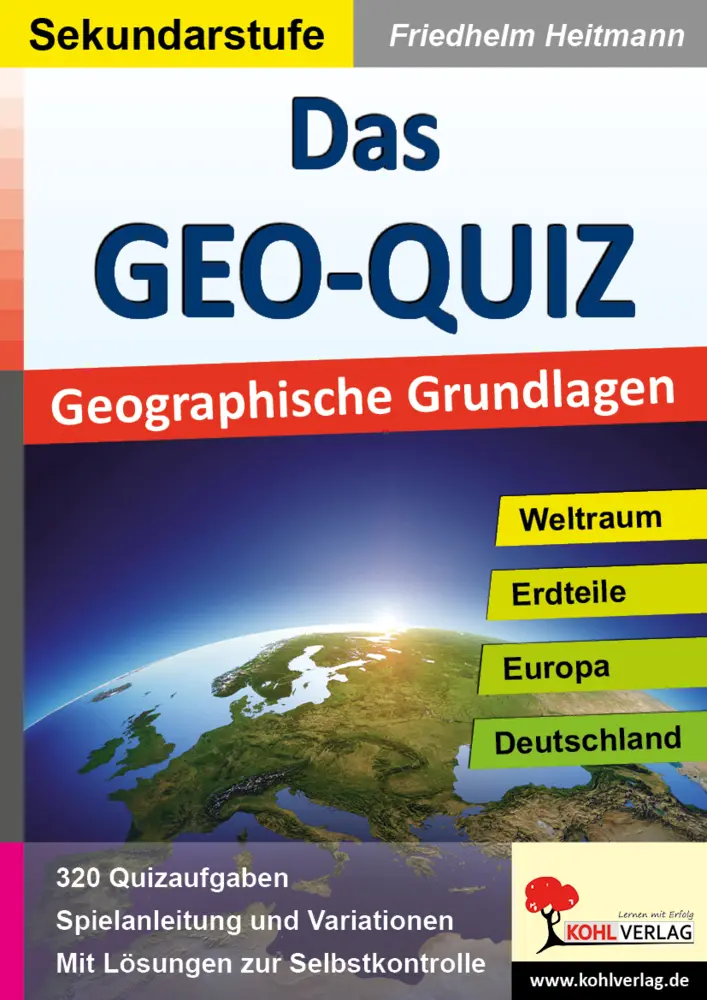 Cover: 9783955138516 | Das GEO-QUIZ | Friedhelm Heitmann | Taschenbuch | 48 S. | Deutsch