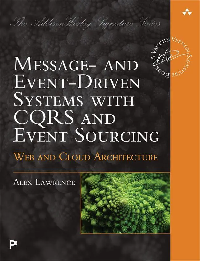 Cover: 9780137998616 | Message- and Event-Driven Systems with CQRS and Event Sourcing: Web...