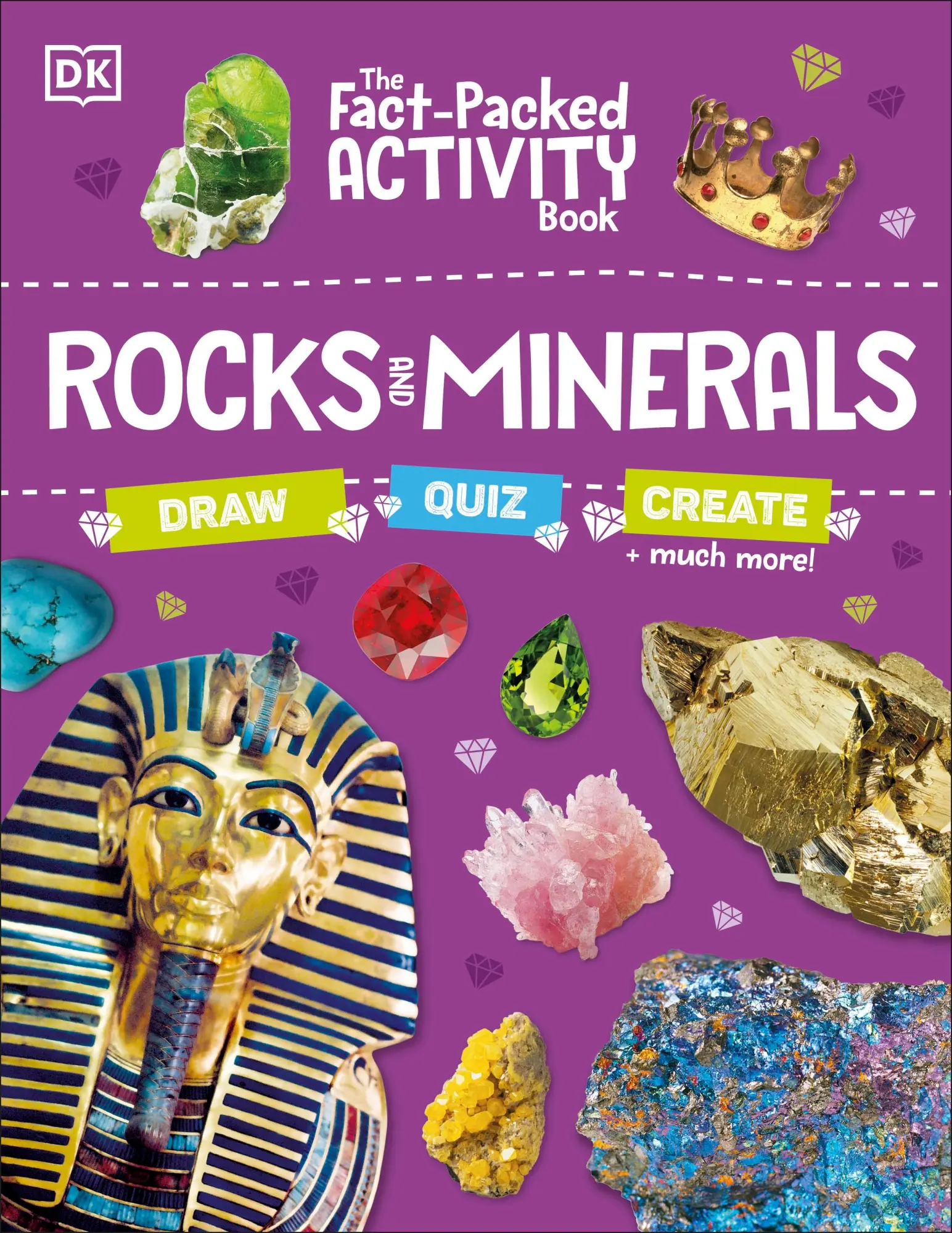Cover: 9780241538616 | The Fact-Packed Activity Book: Rocks and Minerals | Dk | Taschenbuch